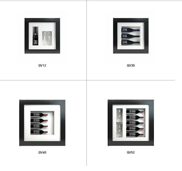 Une cave à vins à pendre au mur !