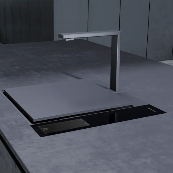 L'évier rétractable invisible à eaux variées !