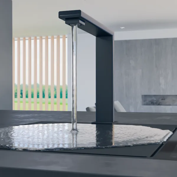 L'évier rétractable invisible à eaux variées !